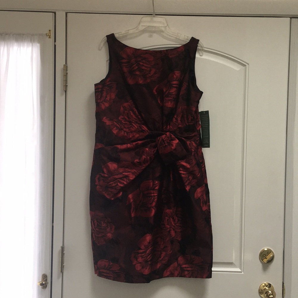 NWT Jones Wear Dress with floral print Sz 16!
